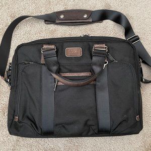 Tumi authentic Alpha Bravo laptop briefcase